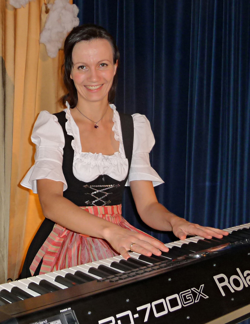 im Dirndl